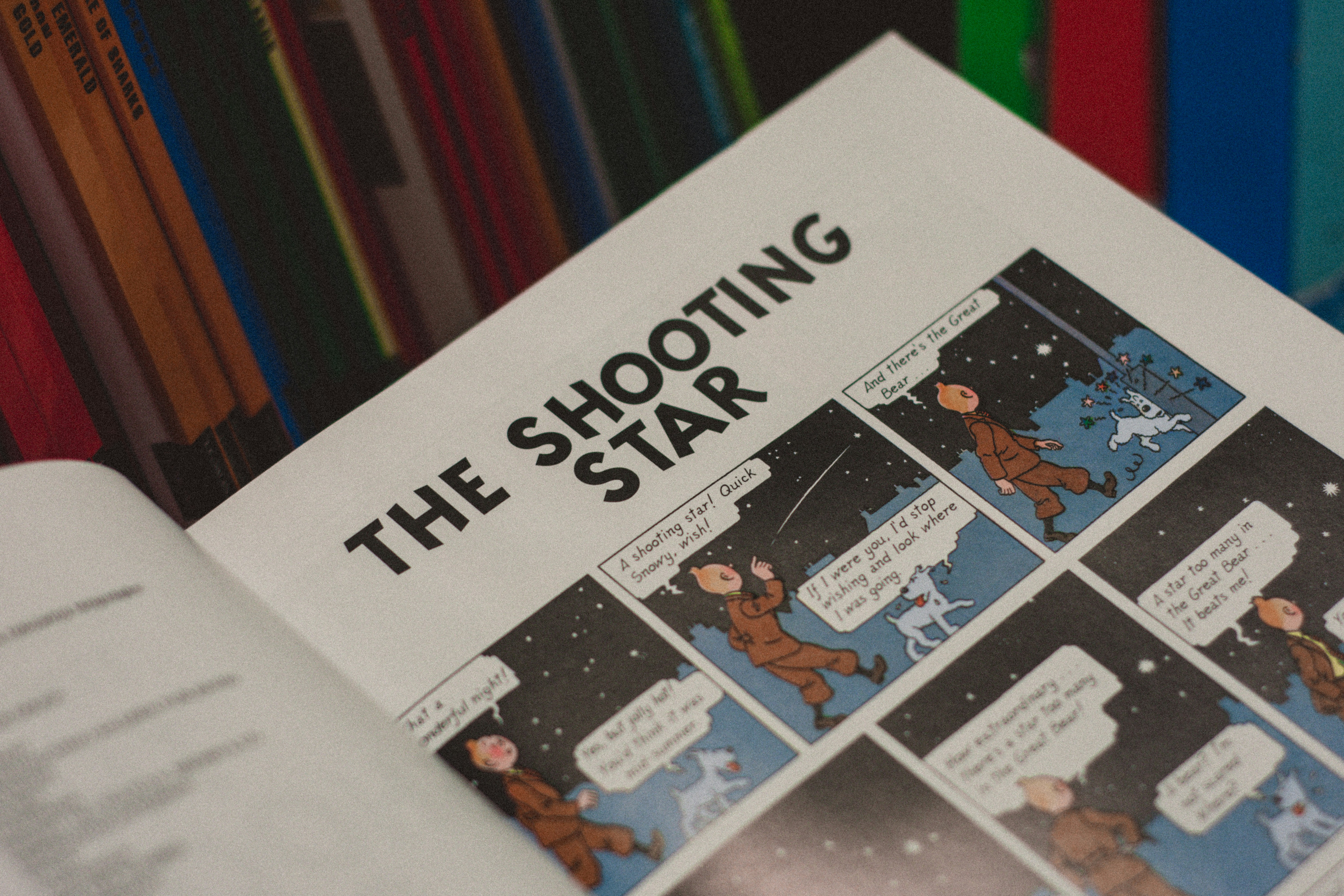 🎭 The Evolution of Elementary School Play Scripts: A Fun History by School Play Scripts a comic book opened to a page of shooting star