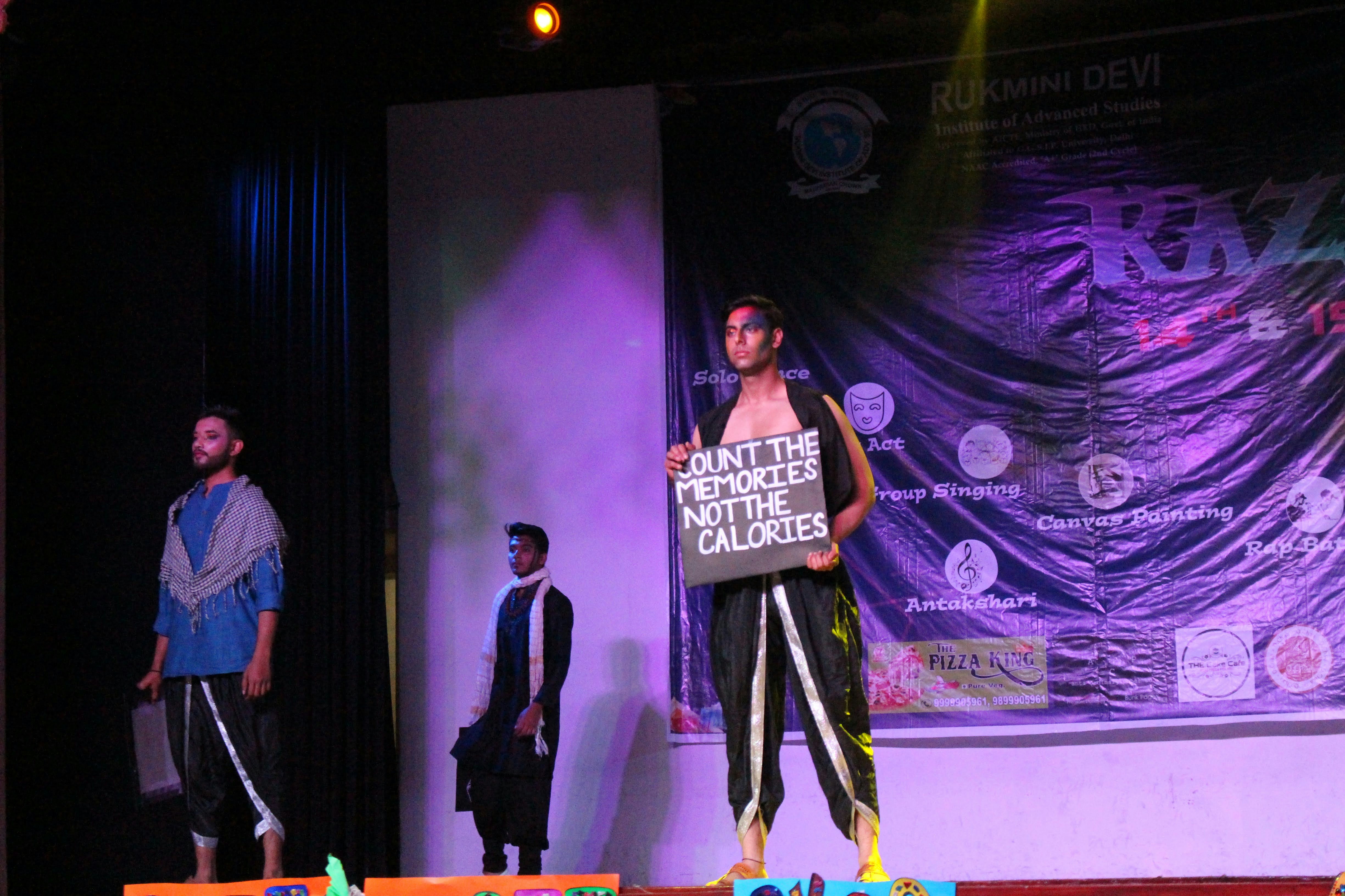 #bodyshaming by School Play Scripts man and woman standing on stage