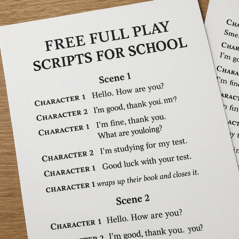 Featured image for 15 Best Sites for Full Play Scripts Free 2026