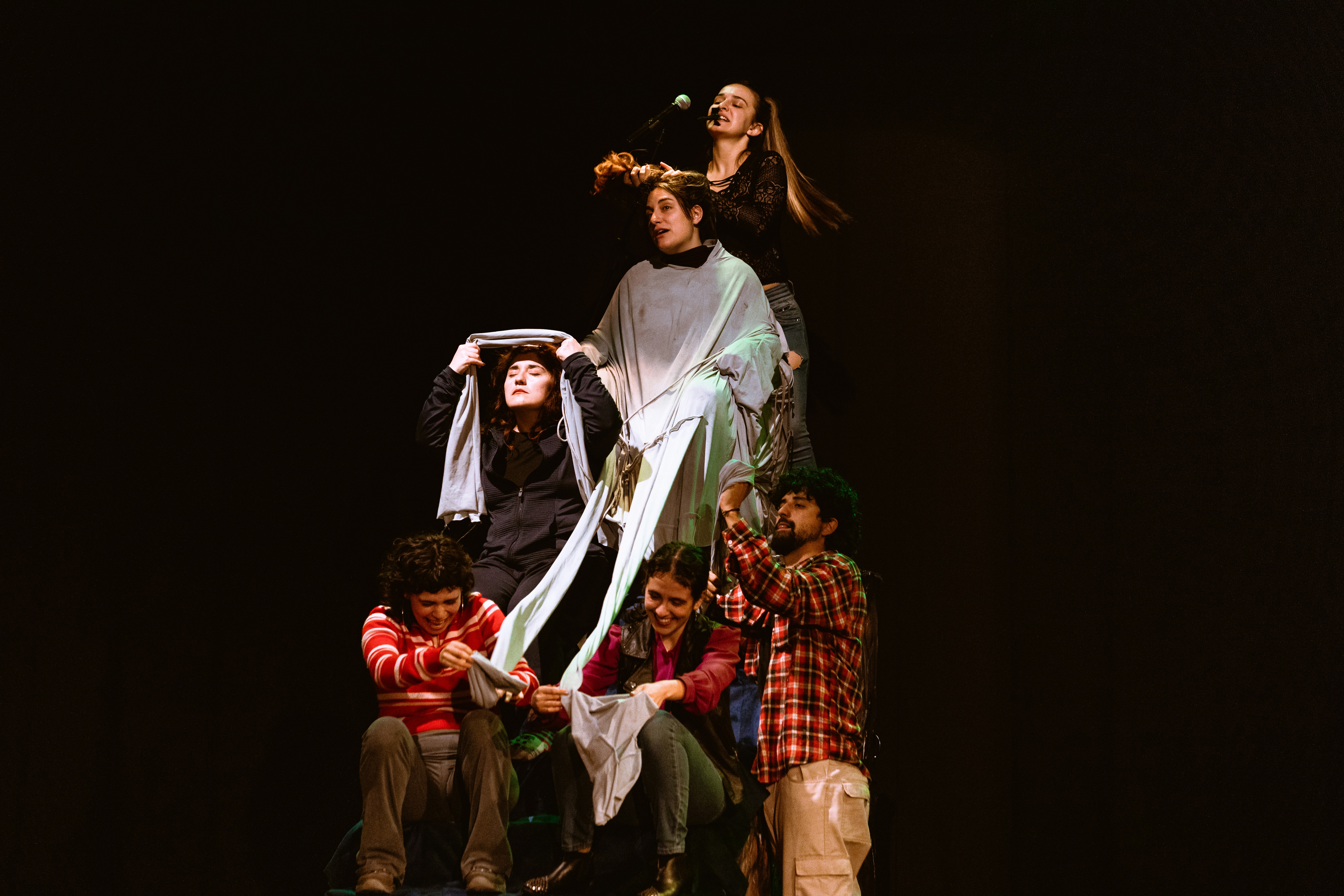 Conclusion by School Play Scripts a group of people standing on top of each other