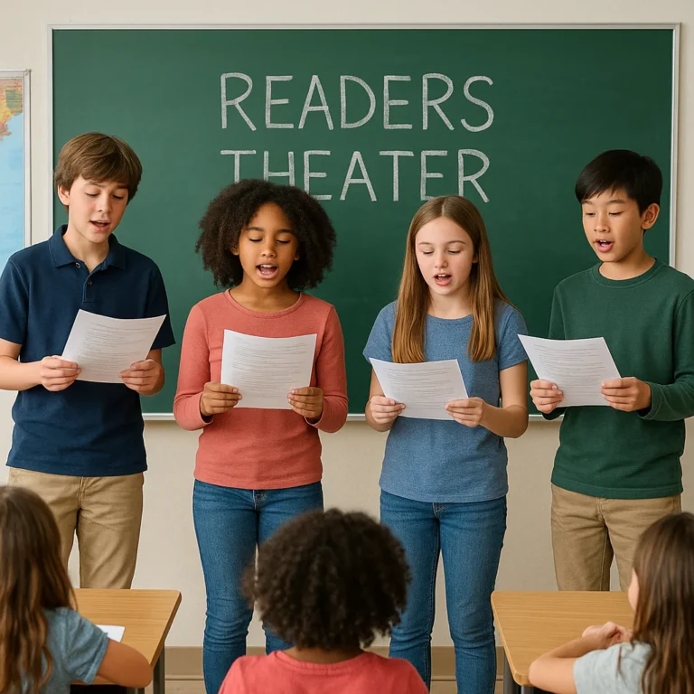 Featured image for 47 Best Readers Theatre Scripts for Schools 2026