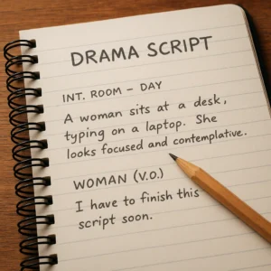 Featured image for How to Write a Drama Script in English The Ultimate 2026 Guide