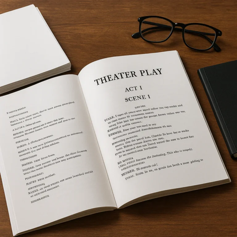 Featured image for How to Get a Play Script for Free